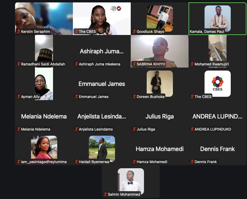Team and Personal Leadership session with CBES Tanzania